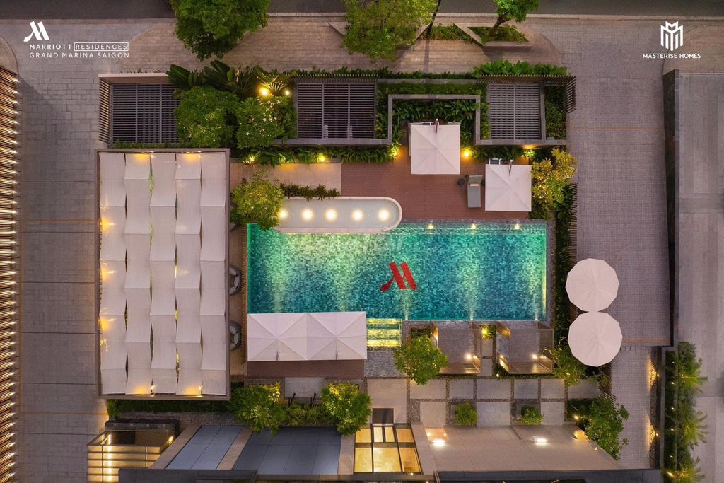 Cho thuê căn hộ Marriott, 2 PN, 83m2 giá 75 triệu/ tháng